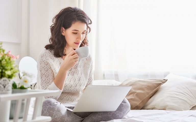 Women On Laptop