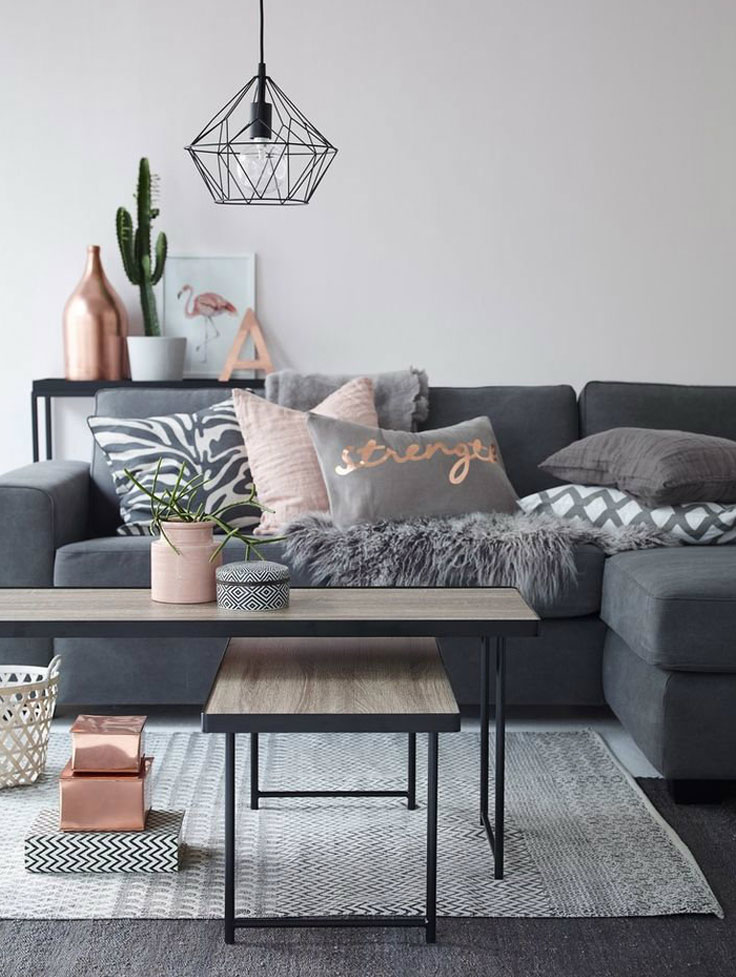 Shades of Gray Copper