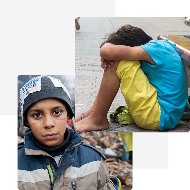 Orphans are helpless